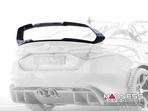 Alfa Romeo Giulia Trunk Spoiler - Carbon Fiber - GTAm Style w/ Italian Theme 